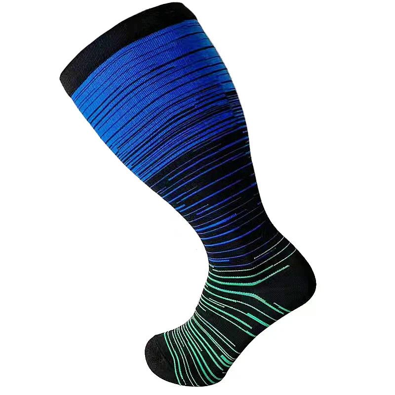 Running Compression Socks Knee High -Plus Size