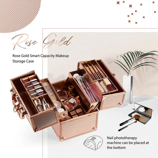 Portable Cosmetic Organizer Box