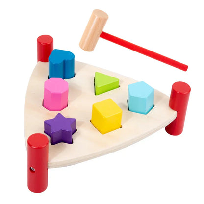 Montessori-style early learning percussion table