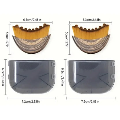 Ergonomic Lymphatic Facial Massage Brush