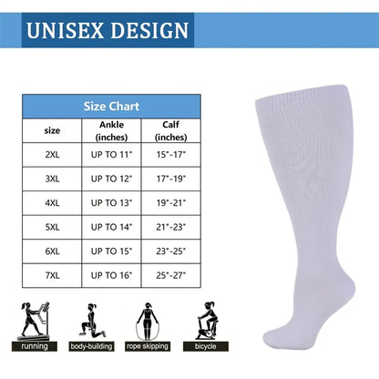 Plus Size Compression Socks