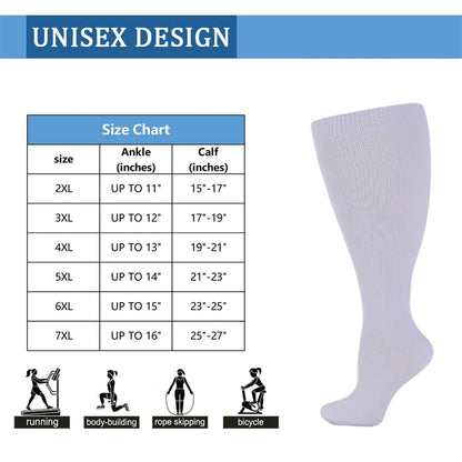 Plus Size Compression Socks