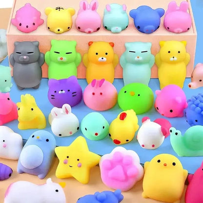 Mini animal squeeze toys, view 5
