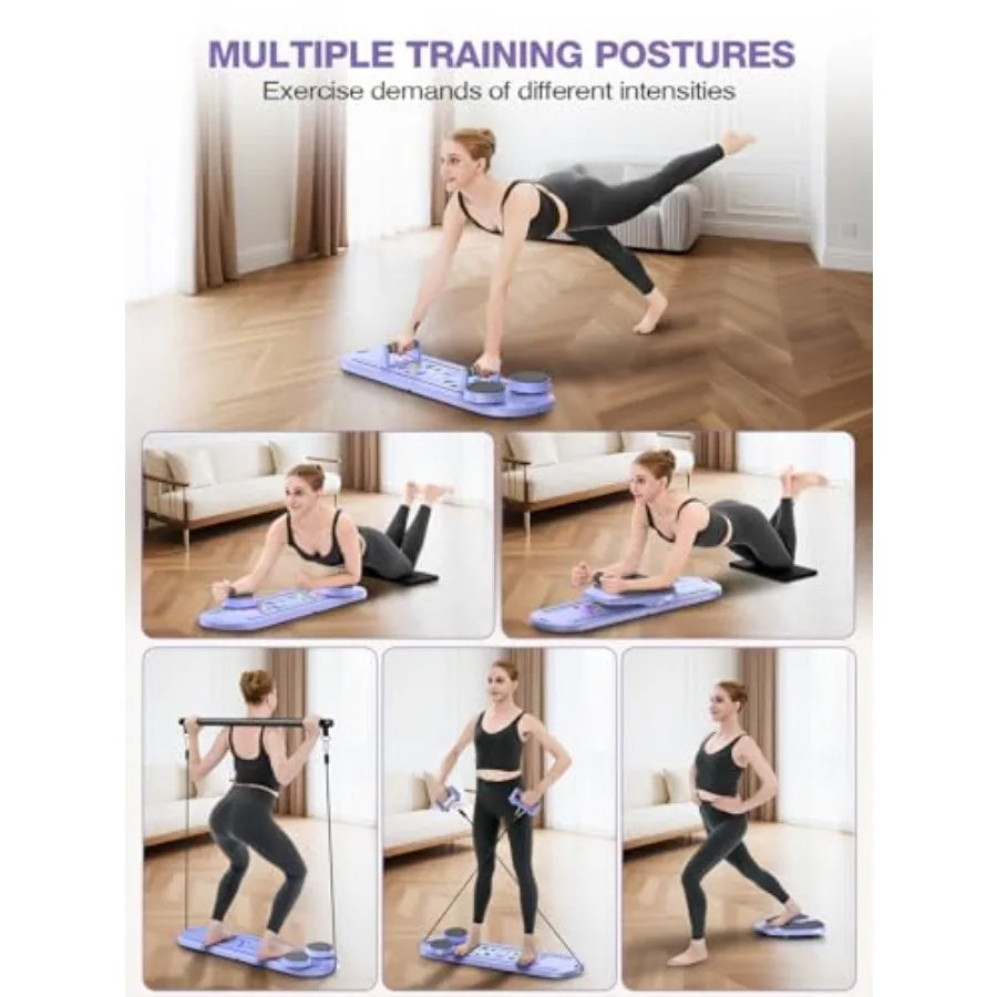 Foldable Pilates Board for Home Workout