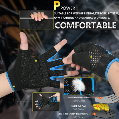 Breathable Anti-slip Workout Gloves