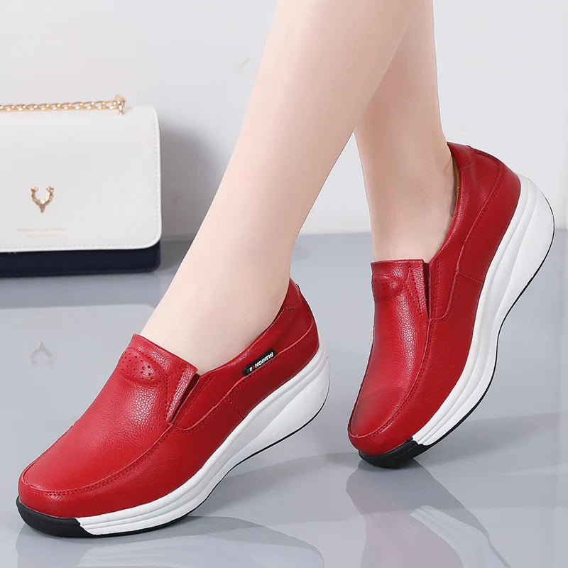 Platform Loafers for ladies - orthopedic