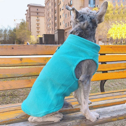 Fleece pet jacket, view 2