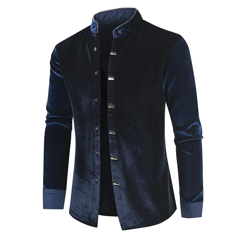 Men's Long Sleeve Button Shirt