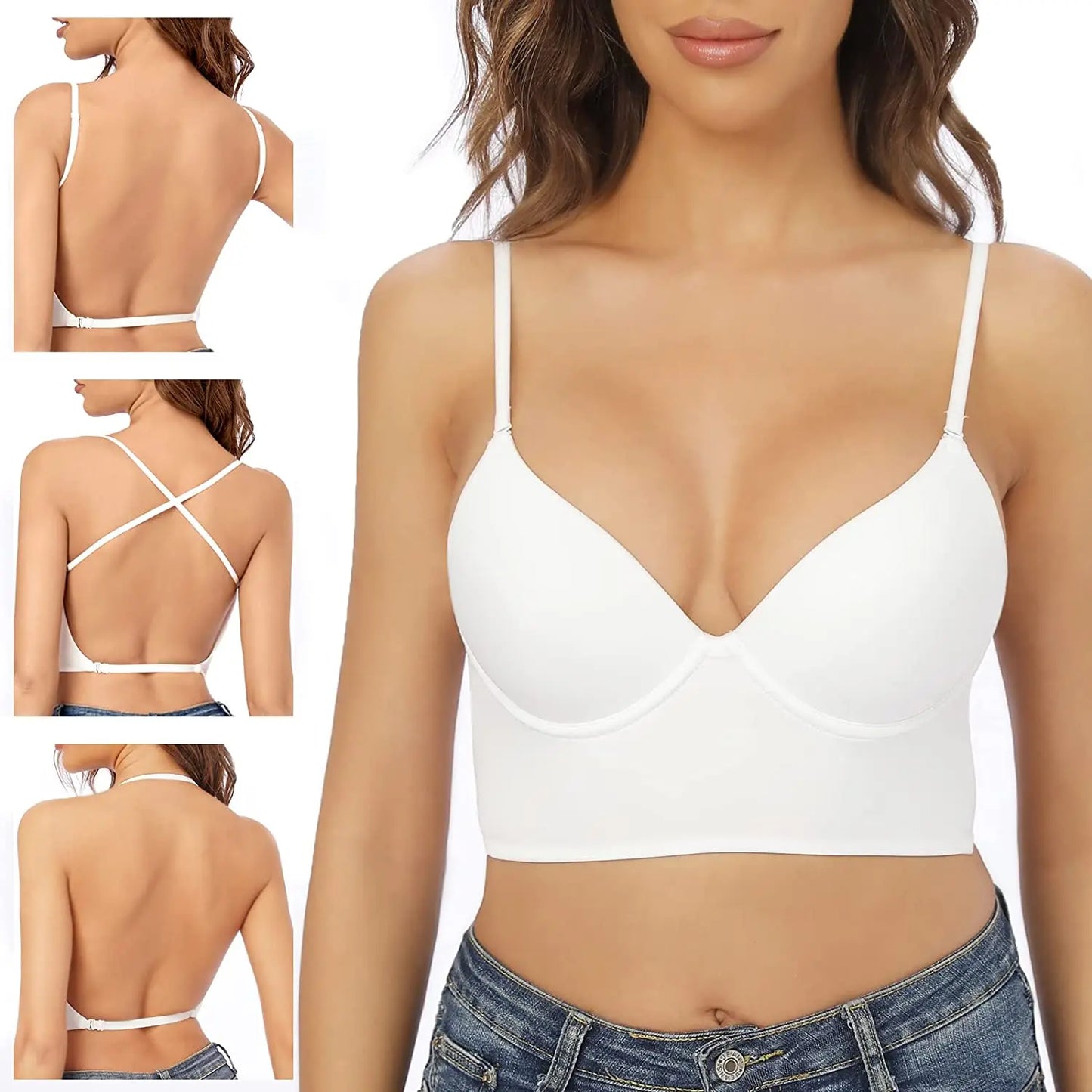 Invisible Push Backless Bra