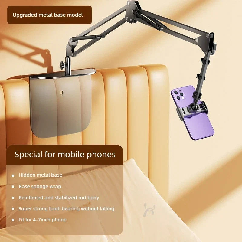 Multifunctional Adjustable Bedside Phone Stand