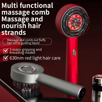 Electric Scalp Massager with Red Light