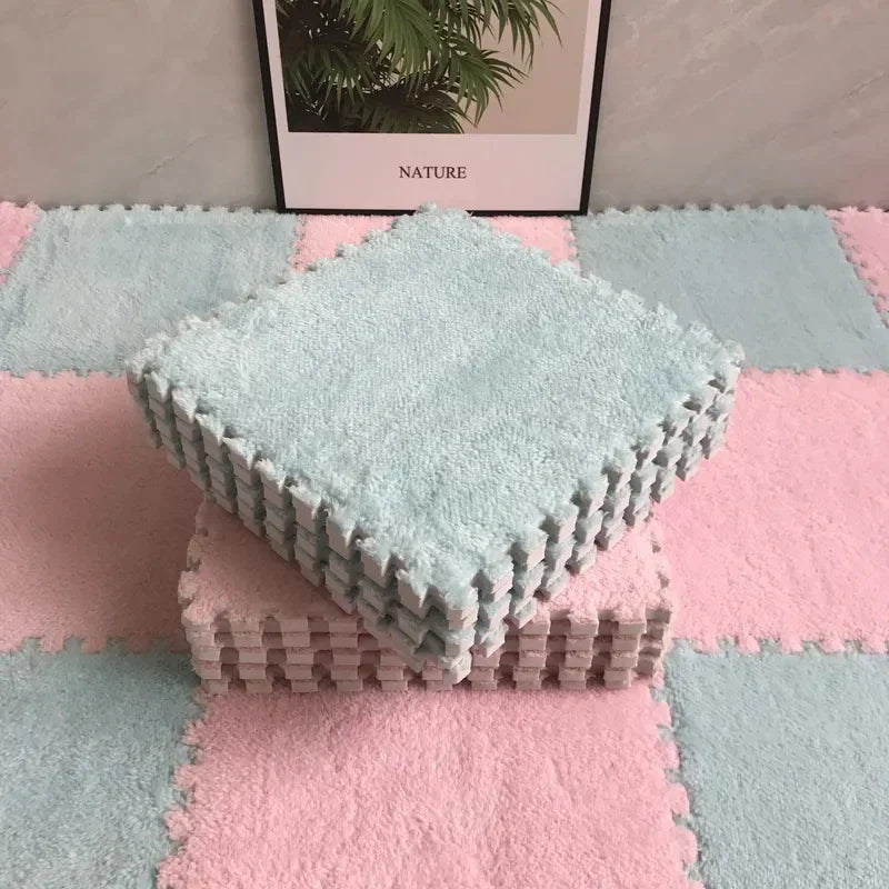 Soft Plush Baby Play Mat