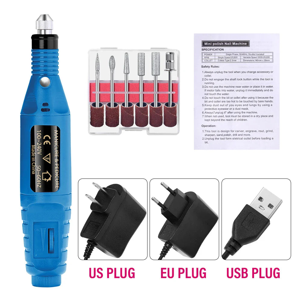 Portable Electric Nail Drill