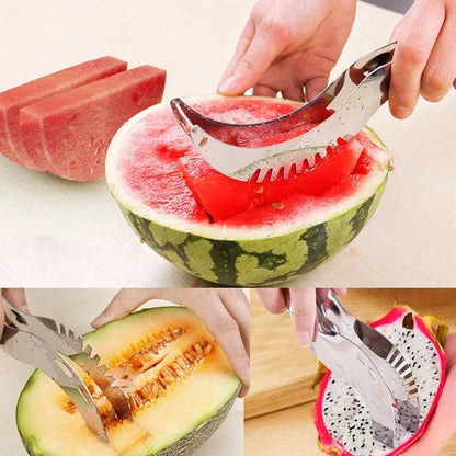 Watermelon Cutter Stainless Steel Salad Fruit Slicer