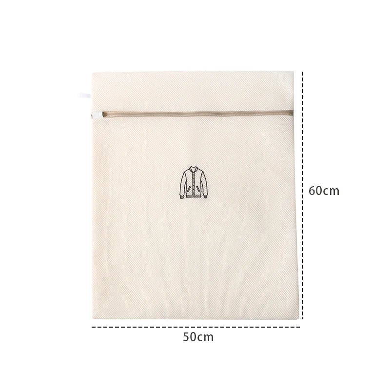 Mesh laundry bag, coat bag