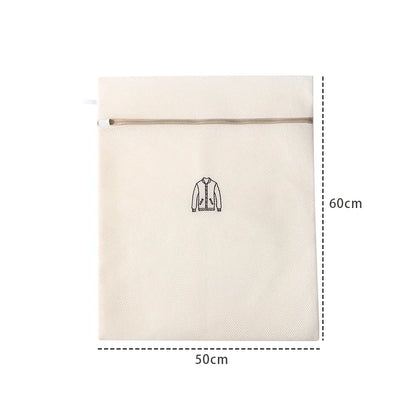 Mesh laundry bag, coat bag