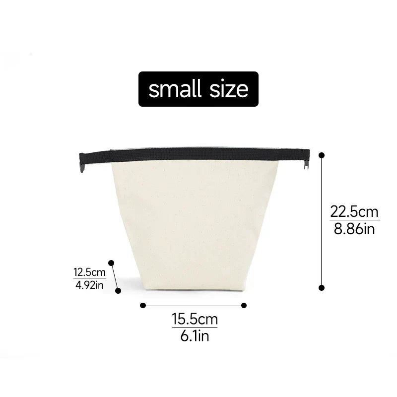 canvas Insulated Lunch Bag