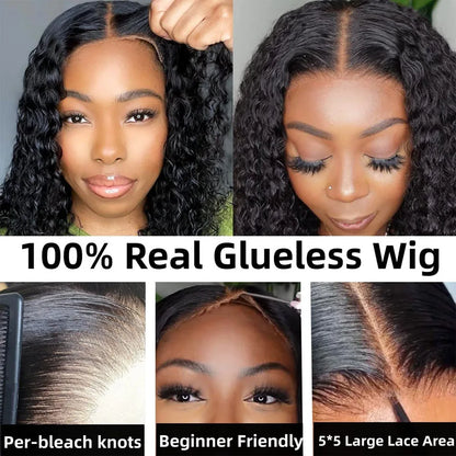 Water wave Glueless  Wigs