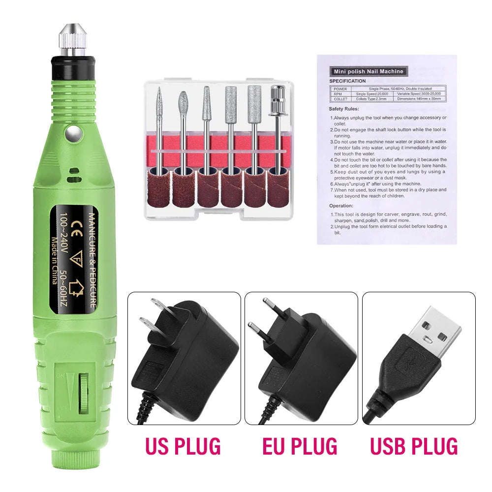 Portable Electric Nail Drill