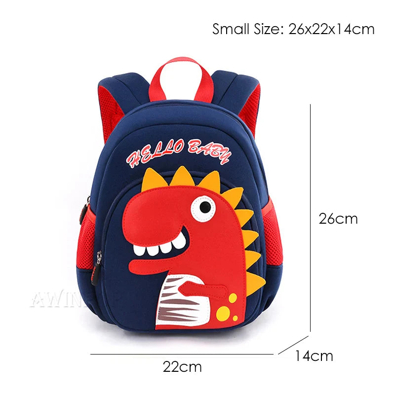 3D Dinosaur School Backpacks