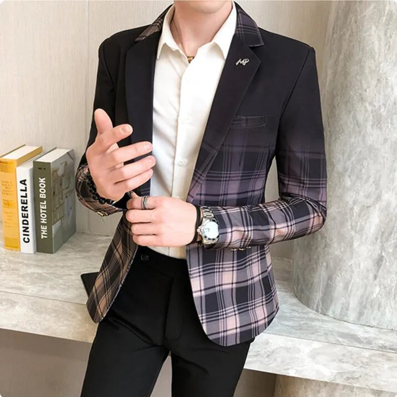 Men's Blazer Suit Jacket