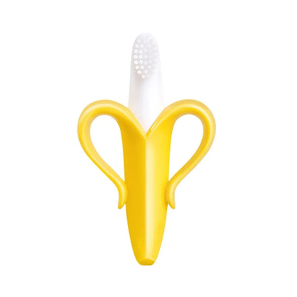 Baby Silicone Training Toothbrush Teething Ring