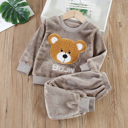 2Pcs Set Kids Sleepwear