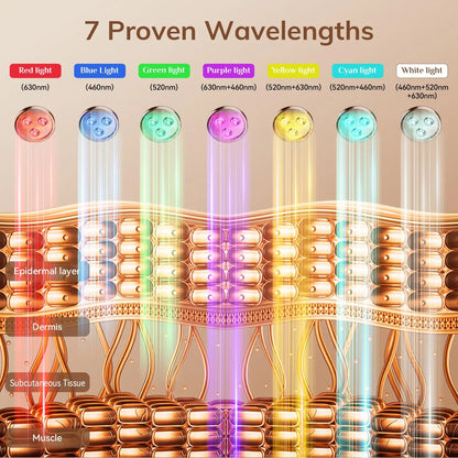 USB Rechargeable LED Face Mask