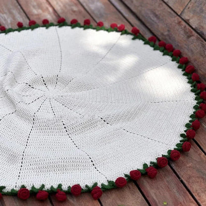 1pcs Finished Flower Bouquet Blanket