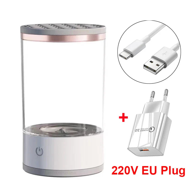 Automatic Makeup Brush Cleaner