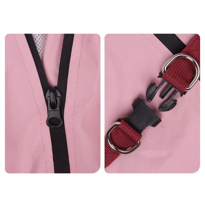 Waterproof Reflective Dog Raincoat