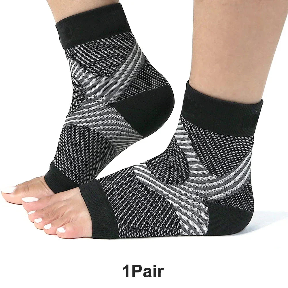 1Pair Sports Ankle Brace Compression Socks