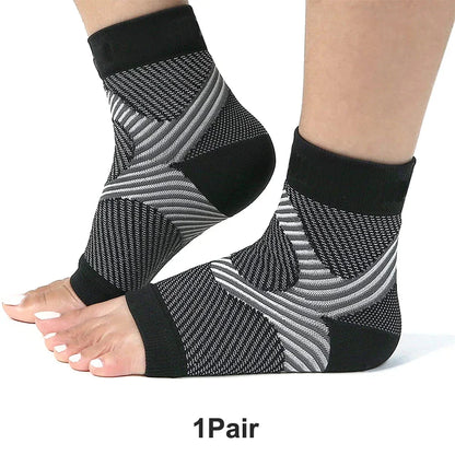 1Pair Sports Ankle Brace Compression Socks