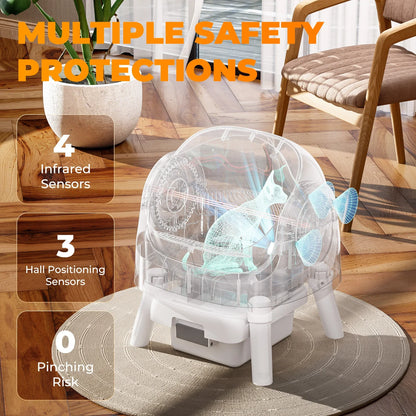 PetPivot AS11 Open-Top Automatic Self Cleaning Cat Litter Box