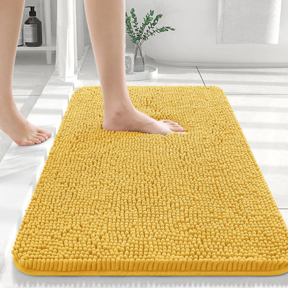 Thick Absorbent Shaggy Bath Mat