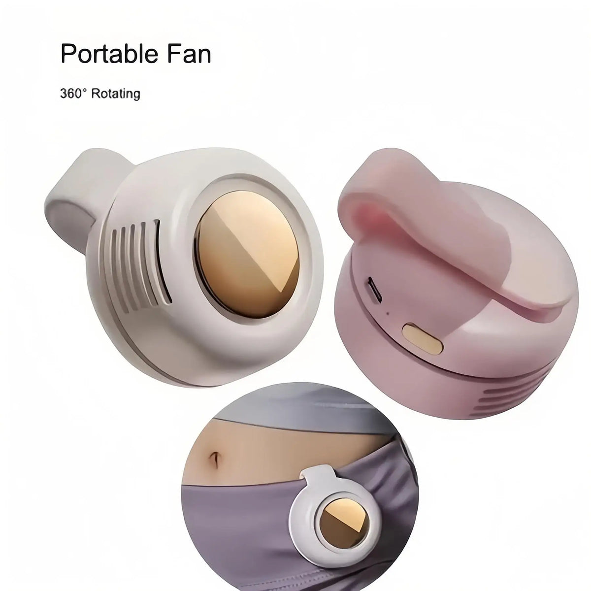 Clip-on mini fan, view 4