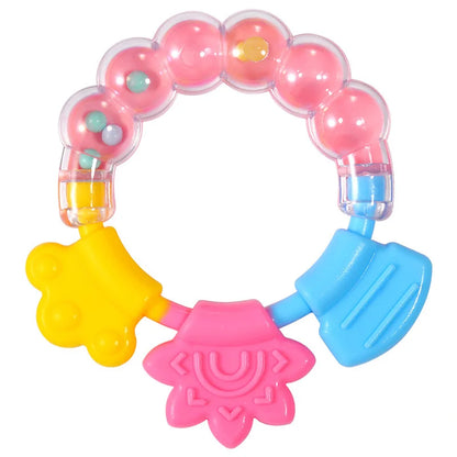 Baby Silicone Training Toothbrush Teething Ring