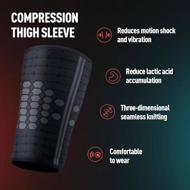 Thigh Compression Sleeves Hamstring Quad Wrap