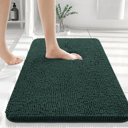 Extra Soft Thick Absorbent Shaggy Bath Mats