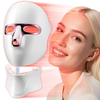 USB Rechargeable LED Face Mask