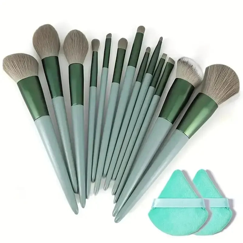 Soft Fluffy MakeUp Brush Set