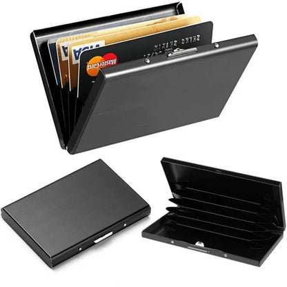 Fashion Aluminum Antimagnetic Card Holder