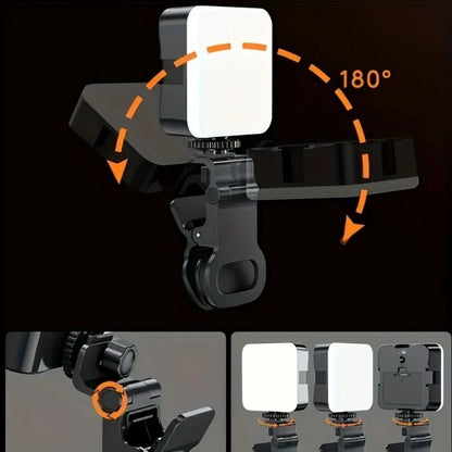 Mini 180 Degree Rotation Clip-on LED Light