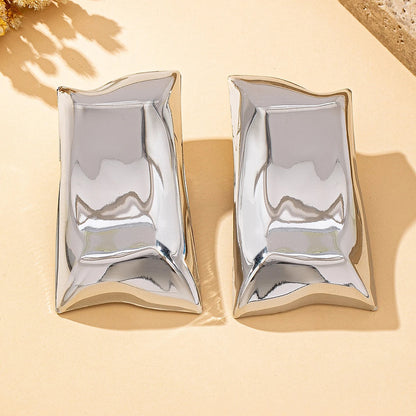 A Pair of Fashionable Women's Earrings