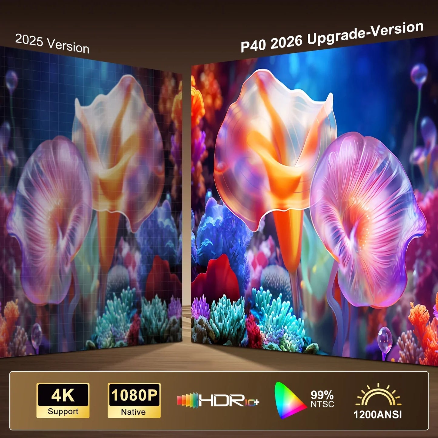 P40 Portable Projector