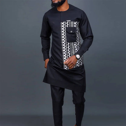 African Ethnic Style Men's Suit