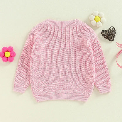 Girls Crew Neck Winter Sweater