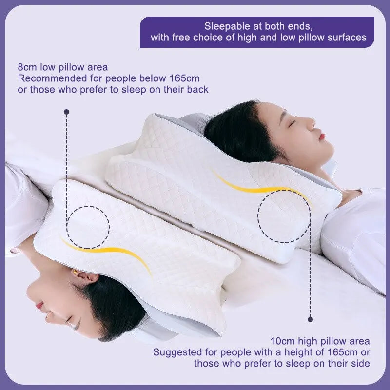 Butterfly Shaped Cervical Slow Rebound Neck Pillow
