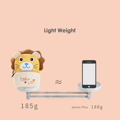 3D Lion School Backpacks