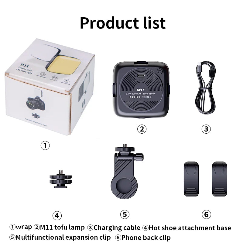 Mini LED Mobile Phone Light